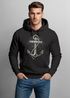 Hoodie Herren Print Aufdruck Kapuzen-Pullover Männer Fashion Streetstyle Neverless®preview