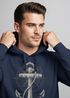Hoodie Herren Print Aufdruck Kapuzen-Pullover Männer Fashion Streetstyle Neverless®preview