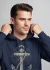 Hoodie Herren Print Aufdruck Kapuzen-Pullover Männer Fashion Streetstyle Neverless®preview