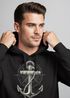 Hoodie Herren Print Aufdruck Kapuzen-Pullover Männer Fashion Streetstyle Neverless®preview