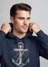 Hoodie Herren Print Aufdruck Kapuzen-Pullover Männer Fashion Streetstyle Neverless®preview
