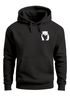 Hoodie Herren Print Aufdruck Motiv Brustprint Logo Bär Natur Outdoor Männer Fashion Streetstyle Neverless®preview