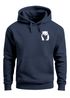 Hoodie Herren Print Aufdruck Motiv Brustprint Logo Bär Natur Outdoor Männer Fashion Streetstyle Neverless®preview