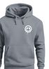 Hoodie Herren Print Aufdruck Motiv Drip Face Drippy Smile Herz-Augen Lächeln Graffiti Fashion Streetstyle Neverless®preview