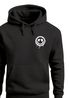 Hoodie Herren Print Aufdruck Motiv Drip Face Drippy Smile Herz-Augen Lächeln Graffiti Fashion Streetstyle Neverless®preview