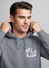 Hoodie Herren Print Aufdruck Motiv Kapuzen-Pullover Männer Fashion Streetstyle Neverless®preview