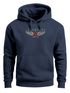 Hoodie Herren Print Aufdruck Motiv Legendary Wings Flügel Army Vintage Design Männer Fashion Streetstyle Neverless®preview