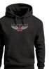 Hoodie Herren Print Aufdruck Motiv Legendary Wings Flügel Army Vintage Design Männer Fashion Streetstyle Neverless®preview