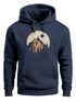 Hoodie Herren Print Aufdruck Motiv Outdoor Mountain Kapuzen-Pullover Männer Fashion Streetstyle Neverless®preview
