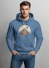 Hoodie Herren Print Aufdruck Motiv Outdoor Mountain Kapuzen-Pullover Männer Fashion Streetstyle Neverless®preview