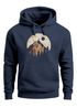Hoodie Herren Print Aufdruck Motiv Outdoor Mountain Kapuzen-Pullover Männer Fashion Streetstyle Neverless®preview