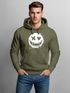 Hoodie Herren Print Aufdruck Motiv Smiling Drip Face Männer Fashion Streetstyle Neverless®preview
