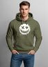 Hoodie Herren Print Aufdruck Motiv Smiling Drip Face Männer Fashion Streetstyle Neverless®preview