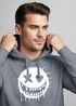 Hoodie Herren Print Aufdruck Motiv Smiling Drip Face Männer Fashion Streetstyle Neverless®preview
