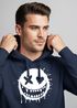 Hoodie Herren Print Aufdruck Motiv Smiling Drip Face Männer Fashion Streetstyle Neverless®preview