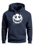 Hoodie Herren Print Aufdruck Motiv Smiling Drip Face Männer Fashion Streetstyle Neverless®preview