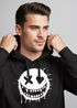 Hoodie Herren Print Aufdruck Motiv Smiling Drip Face Männer Fashion Streetstyle Neverless®preview