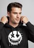 Hoodie Herren Print Aufdruck Motiv Smiling Drip Face Männer Fashion Streetstyle Neverless®preview