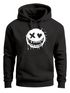 Hoodie Herren Print Aufdruck Motiv Smiling Drip Face Männer Fashion Streetstyle Neverless®preview