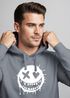 Hoodie Herren Print Aufdruck Motiv Smiling Drip Face Männer Fashion Streetstyle Neverless®preview