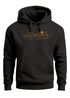 Hoodie Herren Print Aufdruck Outdoor Motiv Line Art Wandern Bergsteigen Berg Fashion Neverless®preview