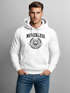 Hoodie Herren Print Aufdruck Schrift Oldschool Vintage USA Kapuzen-Pullover Männer Fashion Streetstyle Neverless®preview