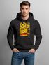 Hoodie Herren Print Aufdruck Smile Graffiti Design Drippy Face  Kapuzen-PulloverFashion Streetstyle Neverless®preview