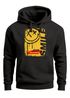 Hoodie Herren Print Aufdruck Smile Graffiti Design Drippy Face  Kapuzen-PulloverFashion Streetstyle Neverless®preview
