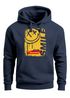 Hoodie Herren Print Aufdruck Smile Graffiti Design Drippy Face  Kapuzen-PulloverFashion Streetstyle Neverless®preview