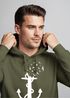 Hoodie Herren Print Aufdruck Trend Anker Vögel Motiv Norden Meer Fashion Streetstyle Neverless®preview