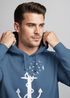 Hoodie Herren Print Aufdruck Trend Anker Vögel Motiv Norden Meer Fashion Streetstyle Neverless®preview