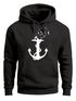 Hoodie Herren Print Aufdruck Trend Anker Vögel Motiv Norden Meer Fashion Streetstyle Neverless®preview