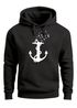Hoodie Herren Print Aufdruck Trend Anker Vögel Motiv Norden Meer Fashion Streetstyle Neverless®preview