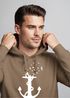 Hoodie Herren Print Aufdruck Trend Anker Vögel Motiv Norden Meer Fashion Streetstyle Neverless®preview