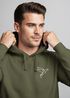Hoodie Herren Print Aufdruck Vogel Origami Polygon Brustprint Logo Fashion Streetstyle Neverless®preview