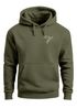 Hoodie Herren Print Aufdruck Vogel Origami Polygon Brustprint Logo Fashion Streetstyle Neverless®preview