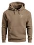 Hoodie Herren Print Aufdruck Vogel Origami Polygon Brustprint Logo Fashion Streetstyle Neverless®preview