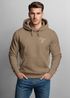 Hoodie Herren Print Aufdruck Vogel Origami Polygon Brustprint Logo Fashion Streetstyle Neverless®preview