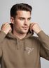 Hoodie Herren Print Aufdruck Vogel Origami Polygon Brustprint Logo Fashion Streetstyle Neverless®preview