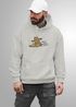 Hoodie Herren Print Bär Surfing Bear Aufdruck Motiv Kapuzen-Pullover Männer Fashion Streetstyle Neverless®preview