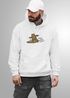 Hoodie Herren Print Bär Surfing Bear Aufdruck Motiv Kapuzen-Pullover Männer Fashion Streetstyle Neverless®preview
