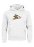 Hoodie Herren Print Bär Surfing Bear Aufdruck Motiv Kapuzen-Pullover Männer Fashion Streetstyle Neverless®preview