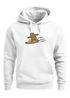 Hoodie Herren Print Bär Surfing Bear Aufdruck Motiv Kapuzen-Pullover Männer Fashion Streetstyle Neverless®preview