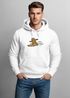 Hoodie Herren Print Bär Surfing Bear Aufdruck Motiv Kapuzen-Pullover Männer Fashion Streetstyle Neverless®preview