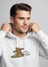 Hoodie Herren Print Bär Surfing Bear Aufdruck Motiv Kapuzen-Pullover Männer Fashion Streetstyle Neverless®preview