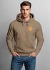 Hoodie Herren Print Logo Badge Landschaft Natur Berge Wandern Outdoor Fashion Neverless®preview