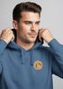 Hoodie Herren Print Logo Badge Landschaft Natur Berge Wandern Outdoor Fashion Neverless®preview