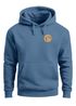 Hoodie Herren Print Logo Badge Landschaft Natur Berge Wandern Outdoor Fashion Neverless®preview