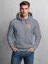 Hoodie Herren Print Logo Badge Landschaft Natur Berge Wandern Outdoor Fashion Neverless®preview