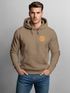 Hoodie Herren Print Logo Badge Landschaft Natur Berge Wandern Outdoor Fashion Neverless®preview